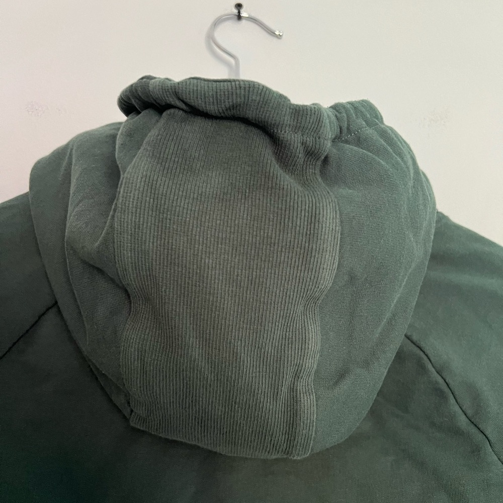 Gymshark Training Cropped Hoodie Alpine Green Size XS - Picture 4 of 5